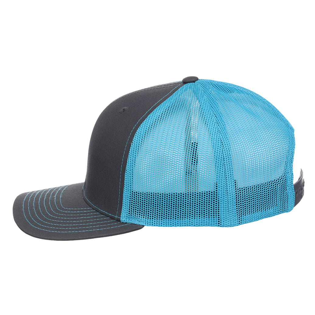 Richardson 112 Trucker - Charcoal/Blue