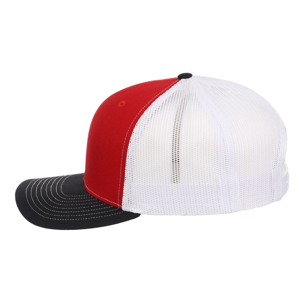 Richardson 112 Trucker - Red/White/Black