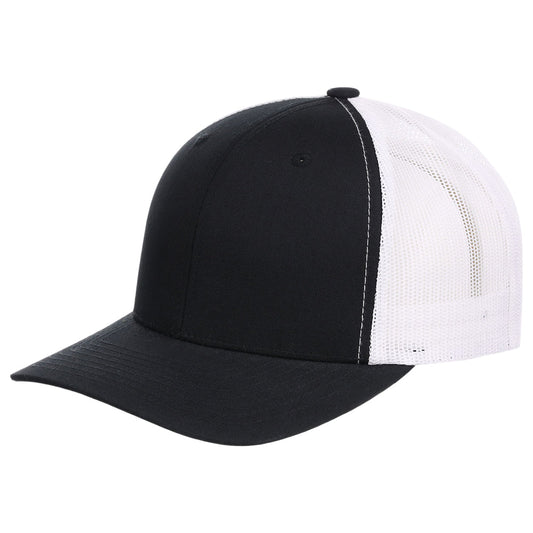YP Classics Fan Trucker - Black/White
