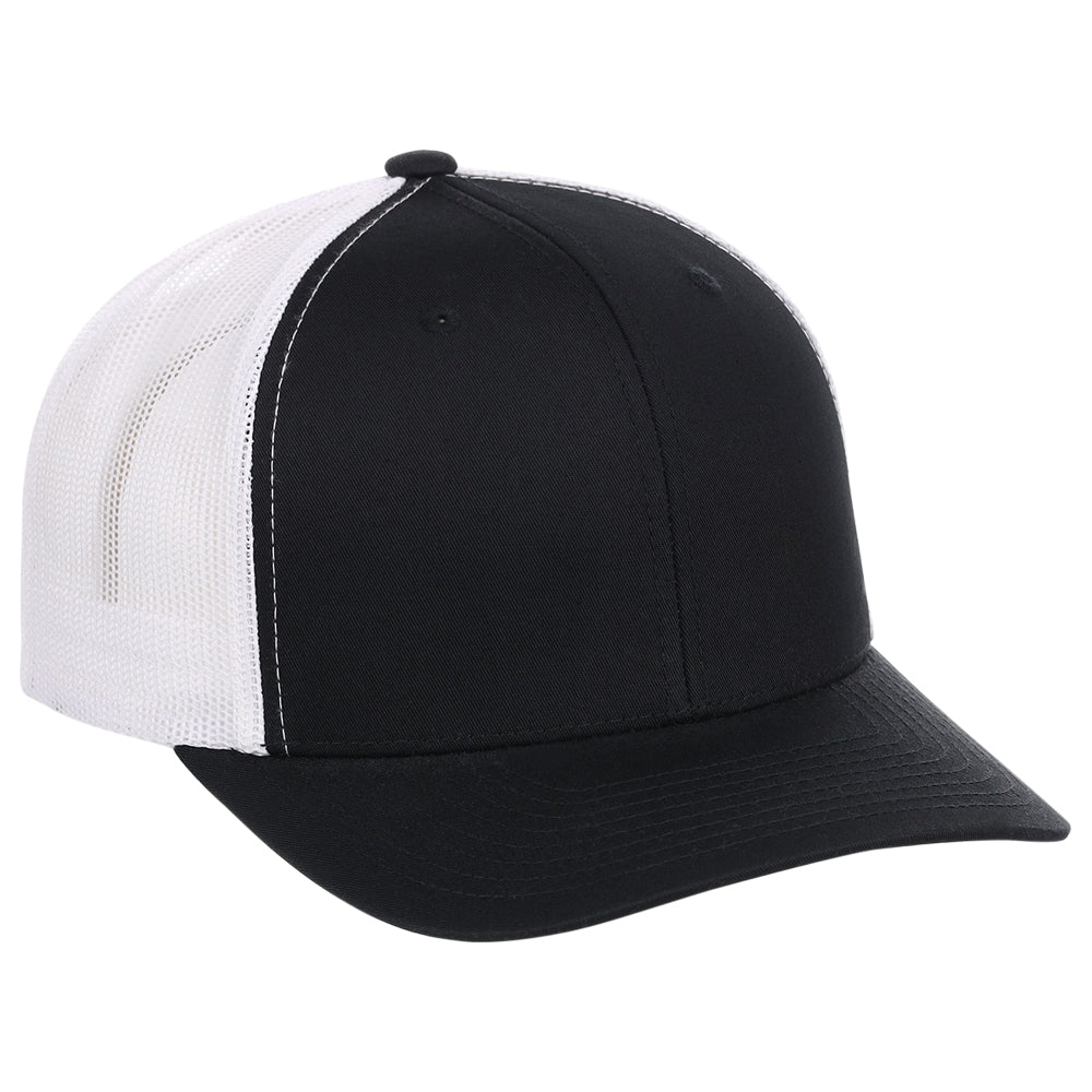 YP Classics Fan Trucker - Black/White