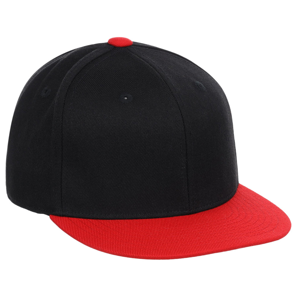 Flexfit JV 210 Youth Home Run - Black/Red