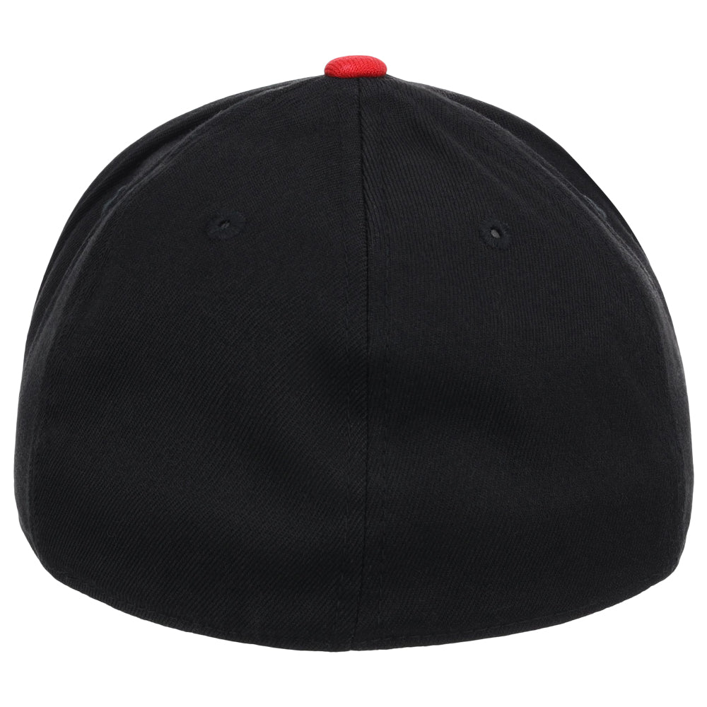 Flexfit JV 210 Youth Home Run - Black/Red