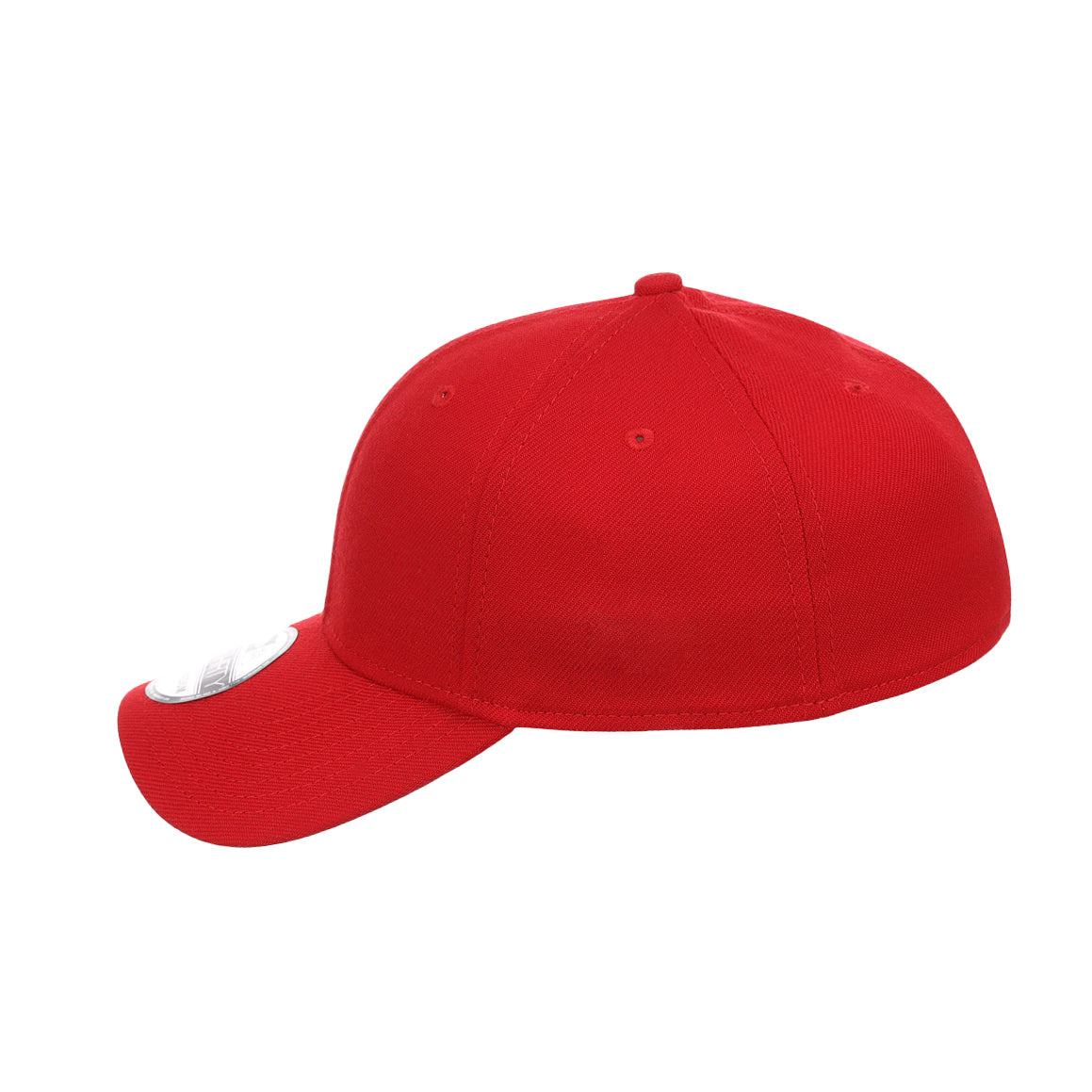 New Era Blank Poly 39THIRTY Cap - Scarlet