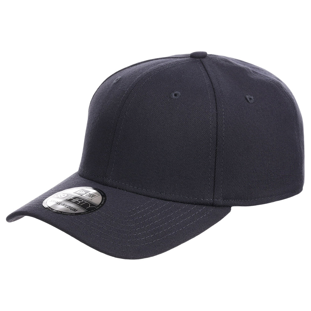 New Era Blank Poly 39THIRTY Cap - Midnight Navy