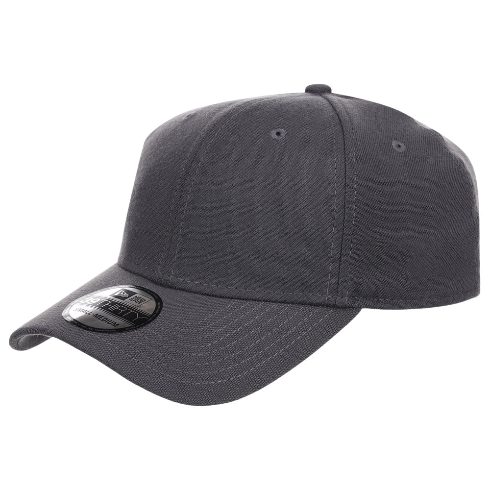 New Era Blank Poly 39THIRTY Cap - Graphite