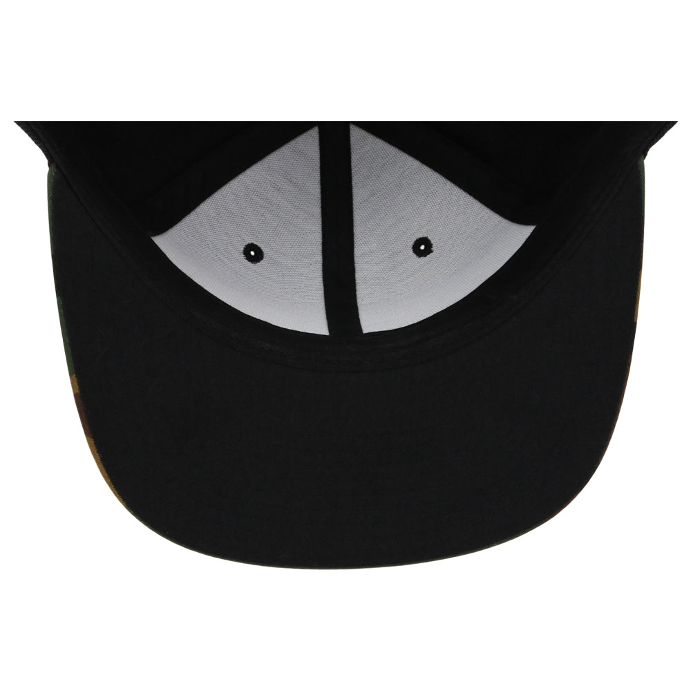 YP Classics Blank Snapback - Black/Camo