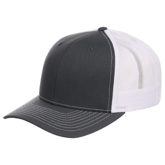 Richardson 112 Trucker - Charcoal/White