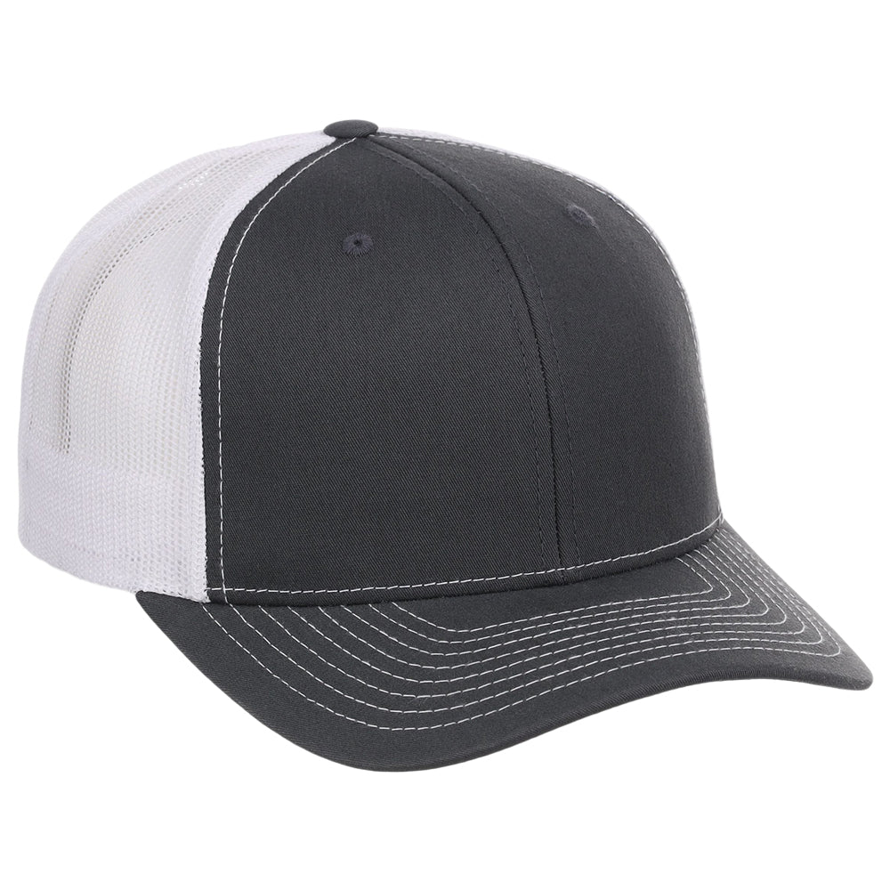 Richardson 112 Trucker - Charcoal/White