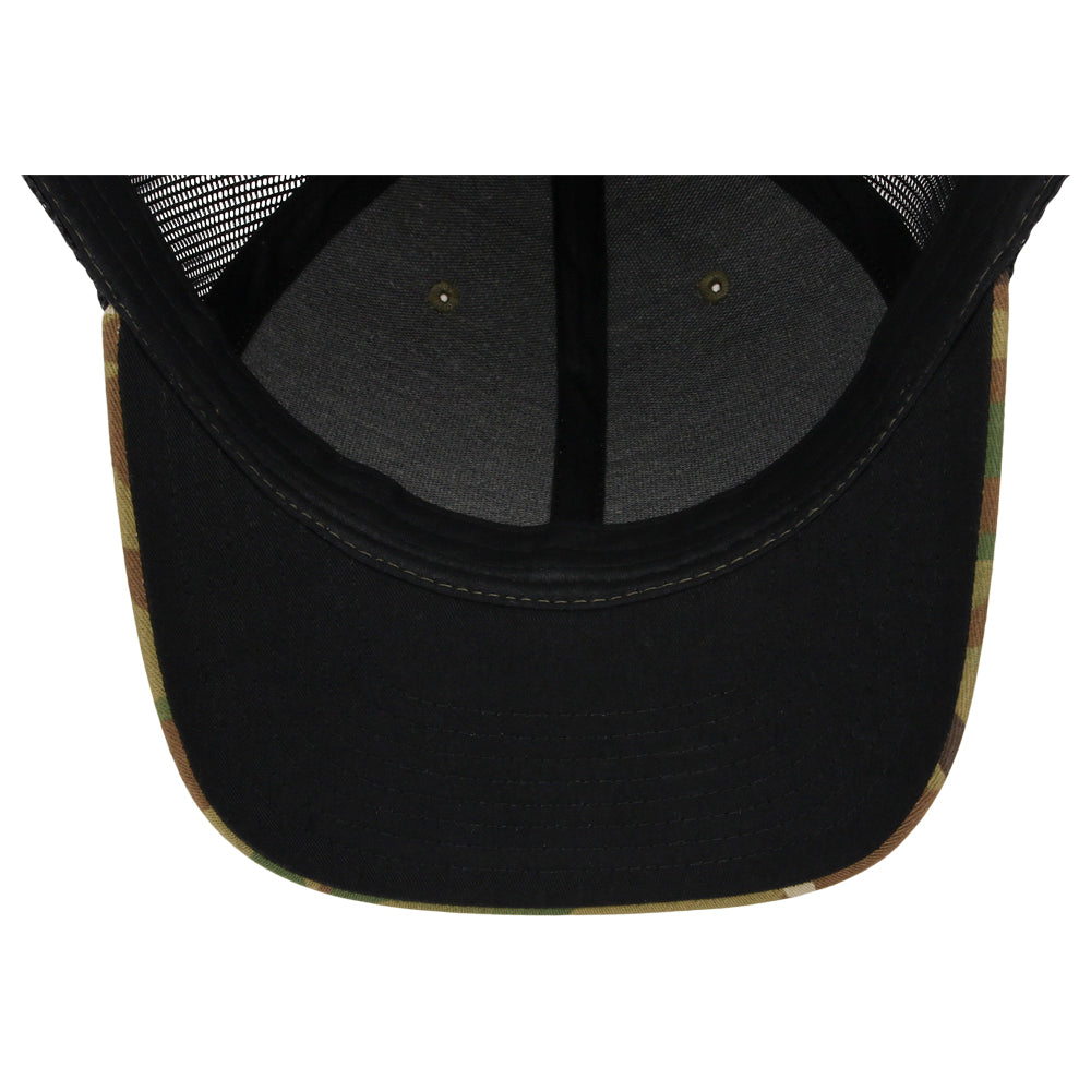 YP Classics Fan Trucker- Brown/Multicam