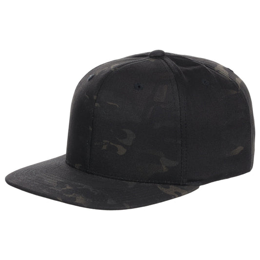 YP Classics Blank Snapback - Black/Mulitcam