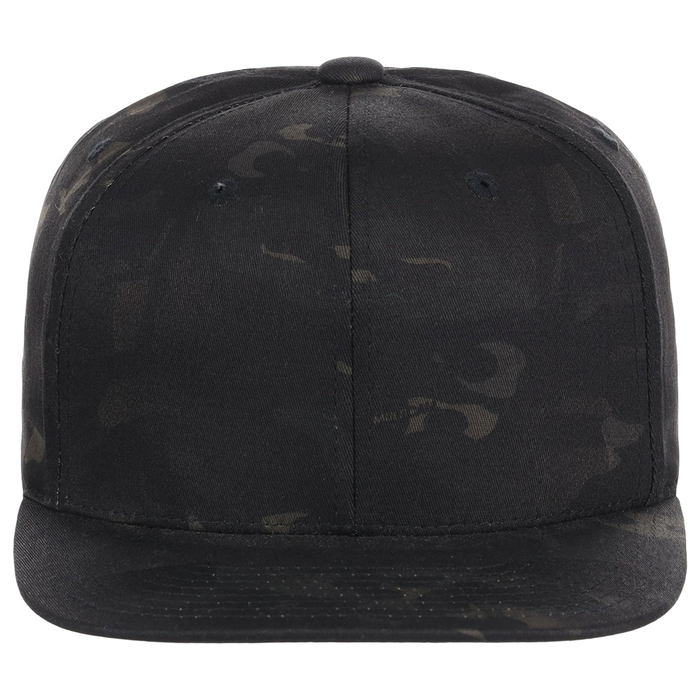 YP Classics Blank Snapback - Black/Mulitcam