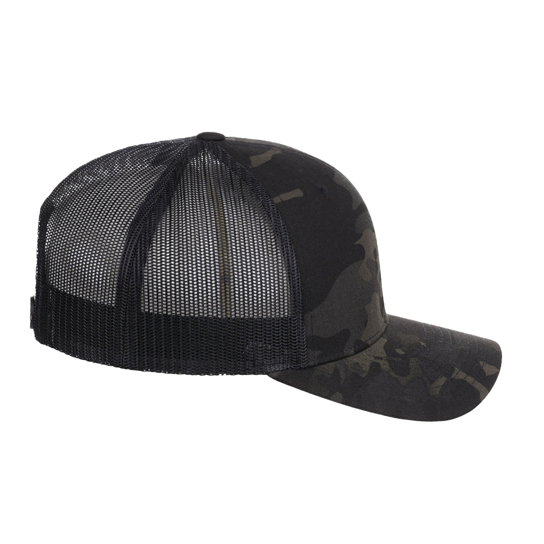 YP Classics Fan Trucker - Black/Multicam