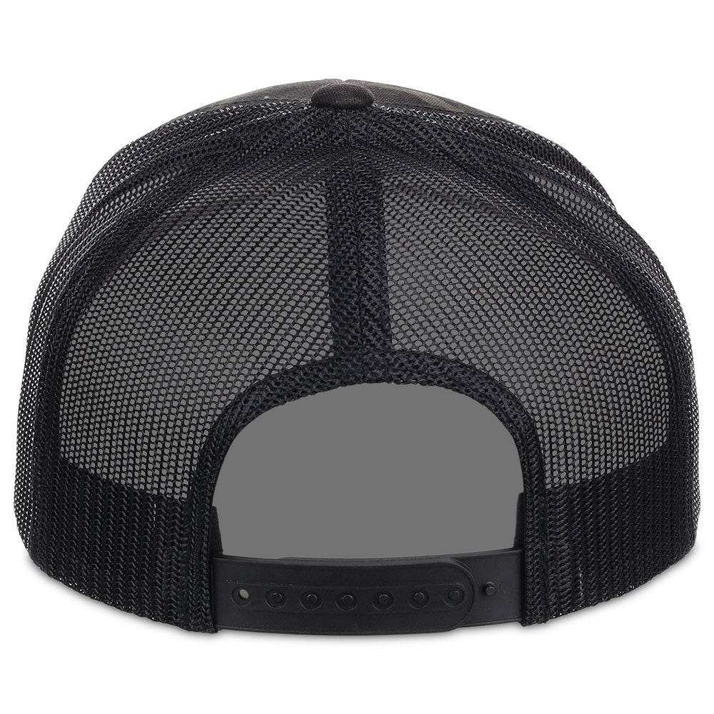 YP Classics Fan Trucker - Black/Multicam