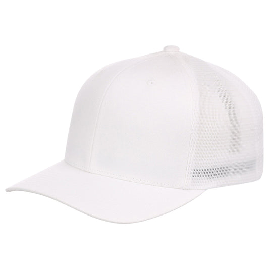 Flexfit Blank 110 Trucker Cap - White