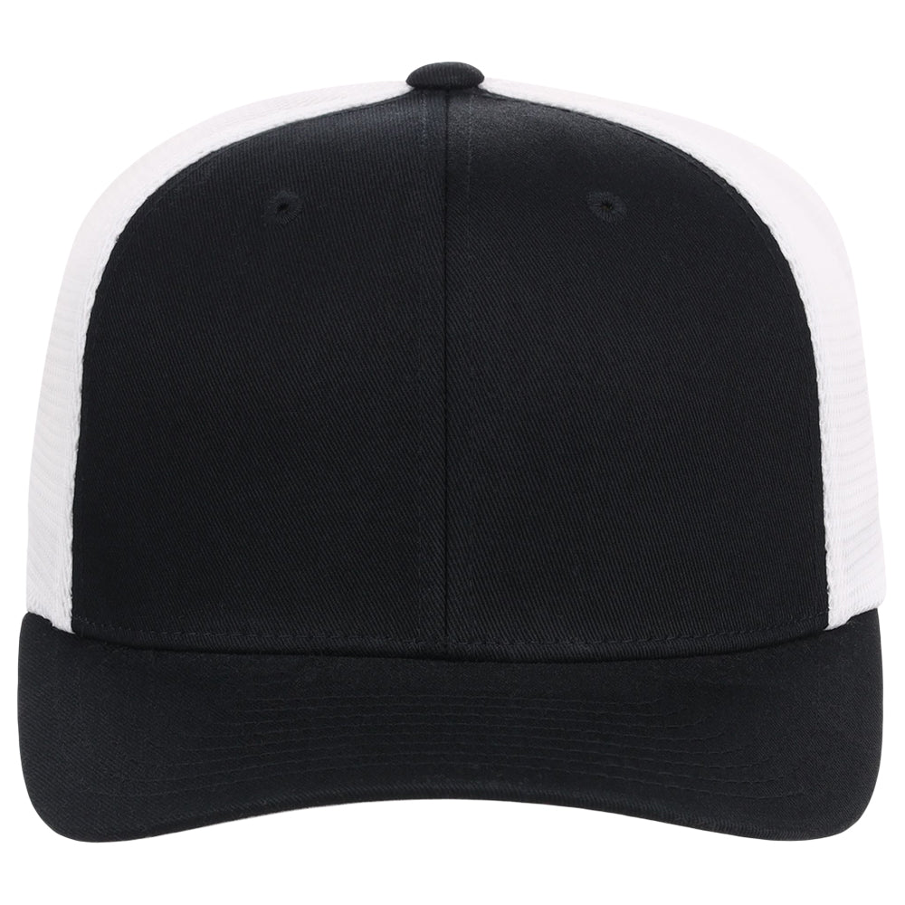 Flexfit Blank 110 Trucker - Black/White