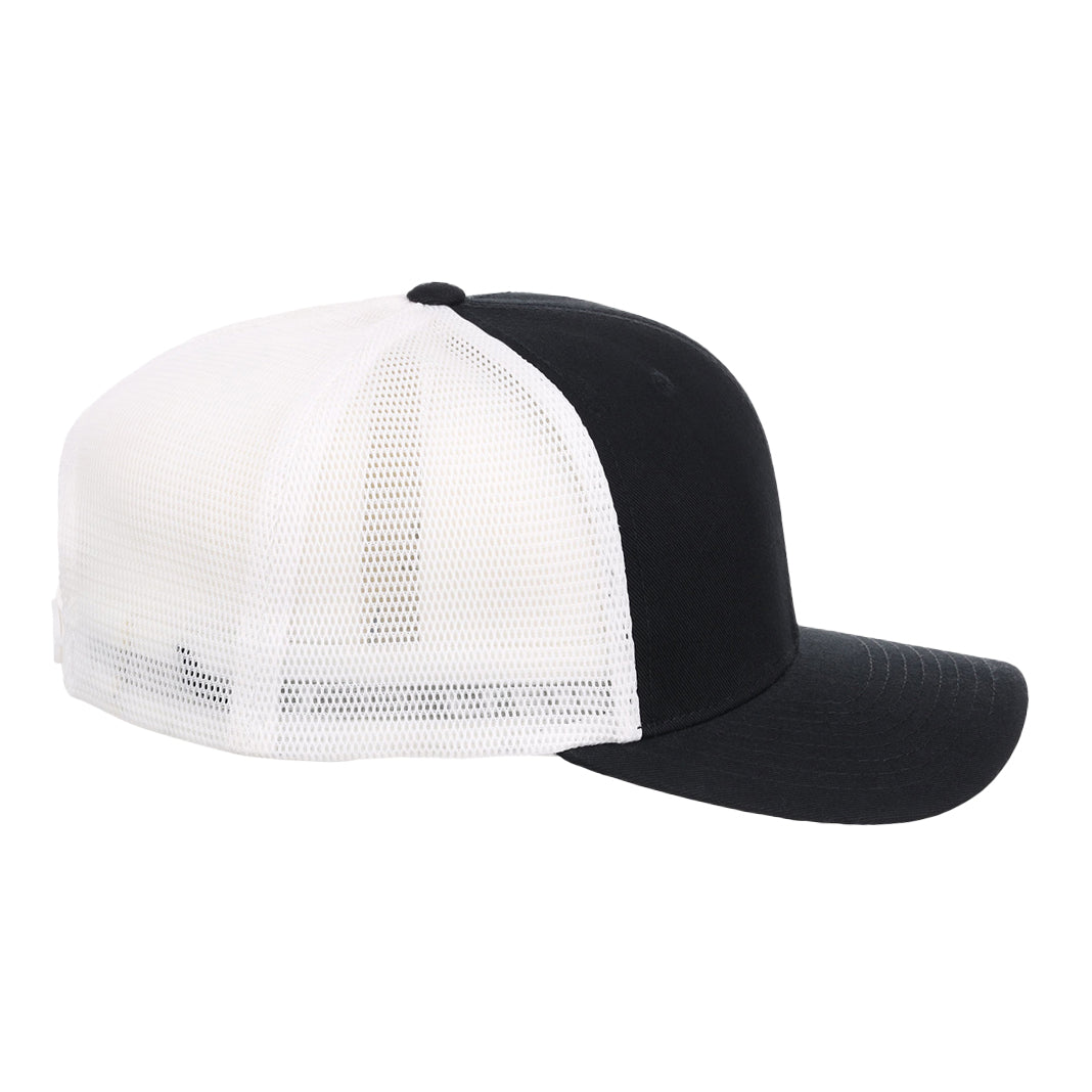 Flexfit Blank 110 Trucker - Black/White