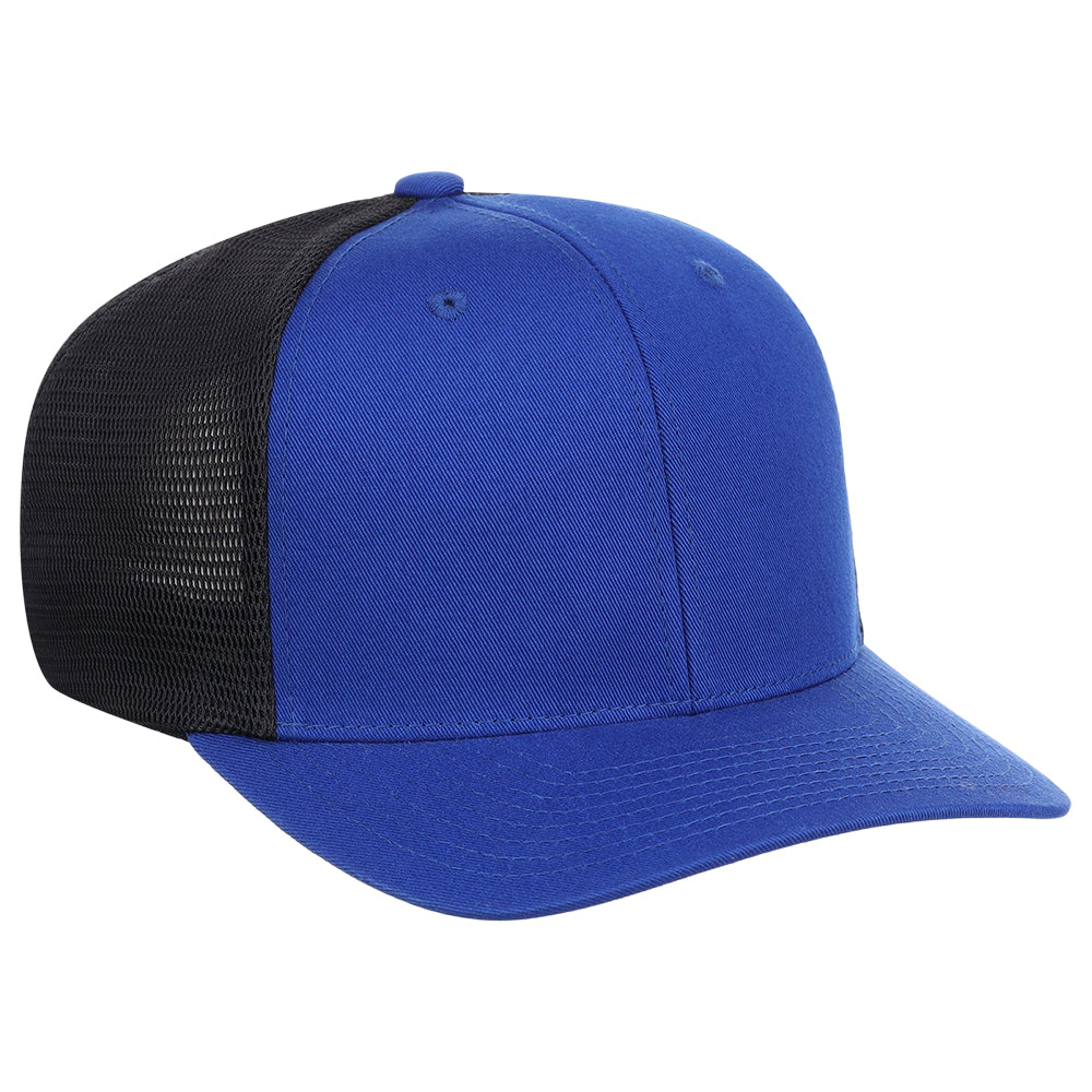 Flexfit Blank 110 Trucker - Royal Blue/Black