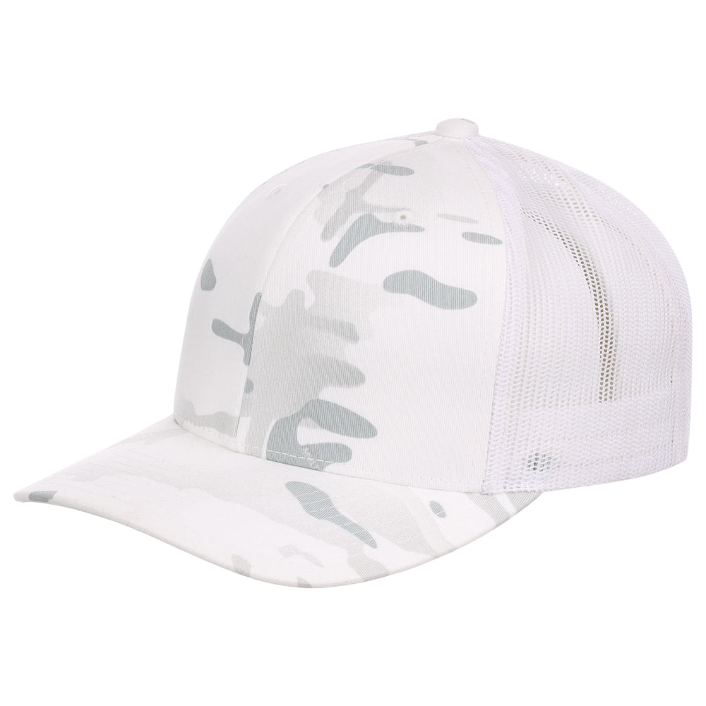 Flexfit Fan Trucker - White/Camo