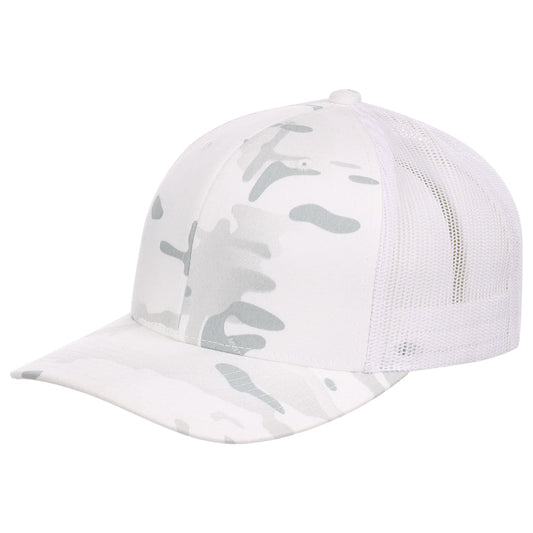 Flexfit Fan Trucker - White/Camo
