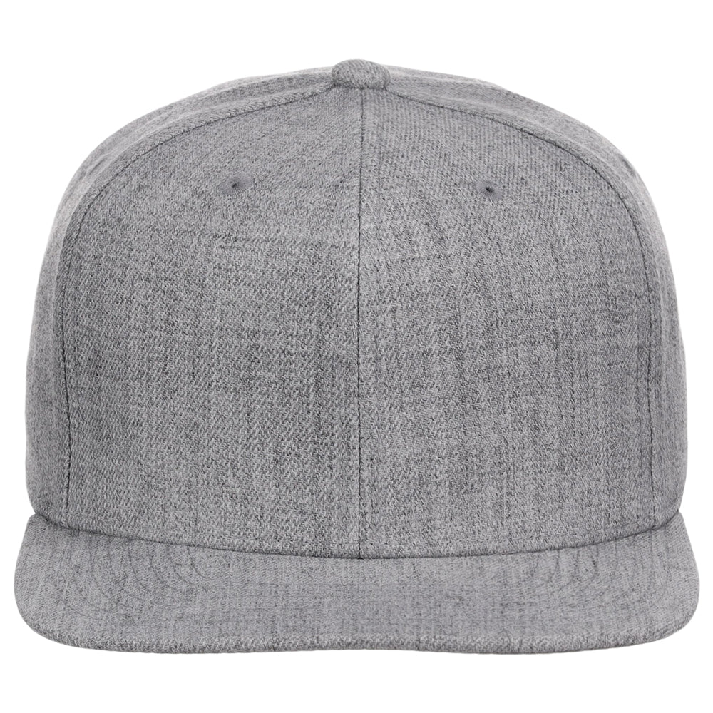 Mitchell & Ness Blank Classic Snapback - Heather Grey
