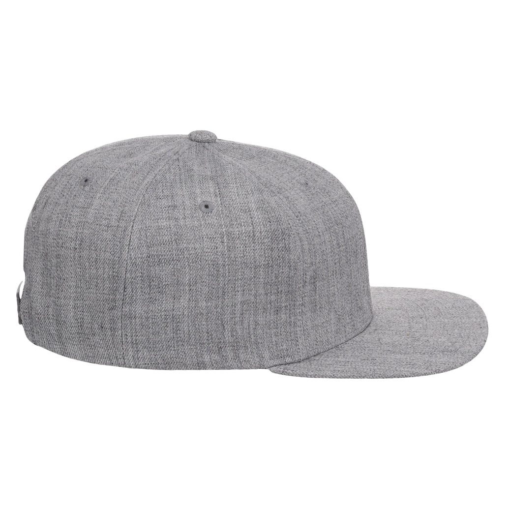 Mitchell & Ness Blank Classic Snapback - Heather Grey