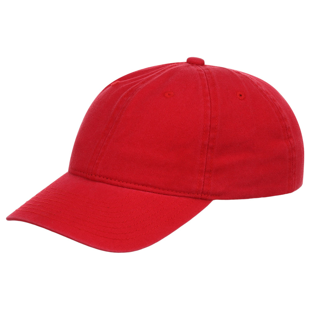 Mitchell & Ness Basic Blank Dad Hat - Red