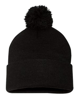Sportsman Blank 12" Pom Knit - Black