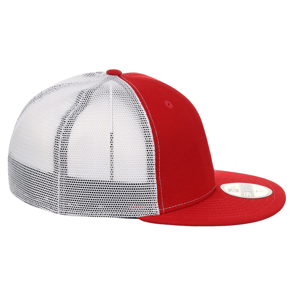 New Era Custom 59FIFTY Trucker - Red/White