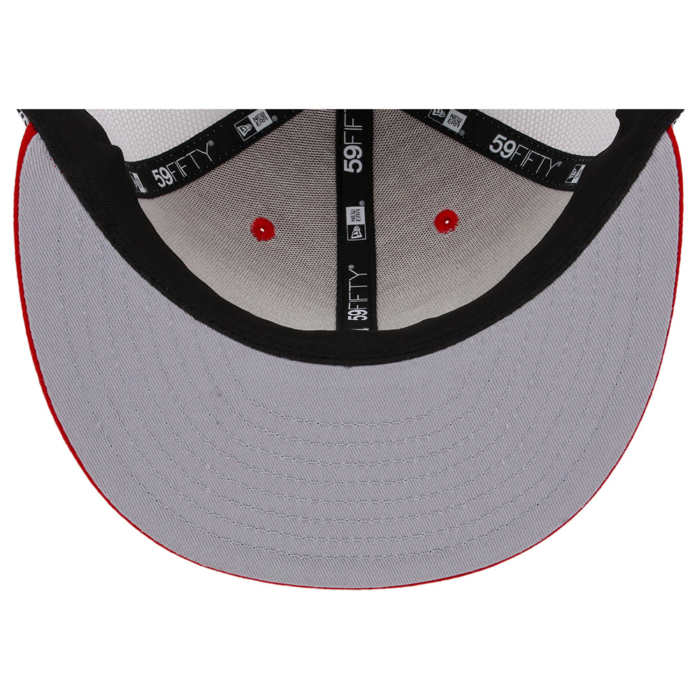 New Era Custom 59FIFTY Trucker - Red/White