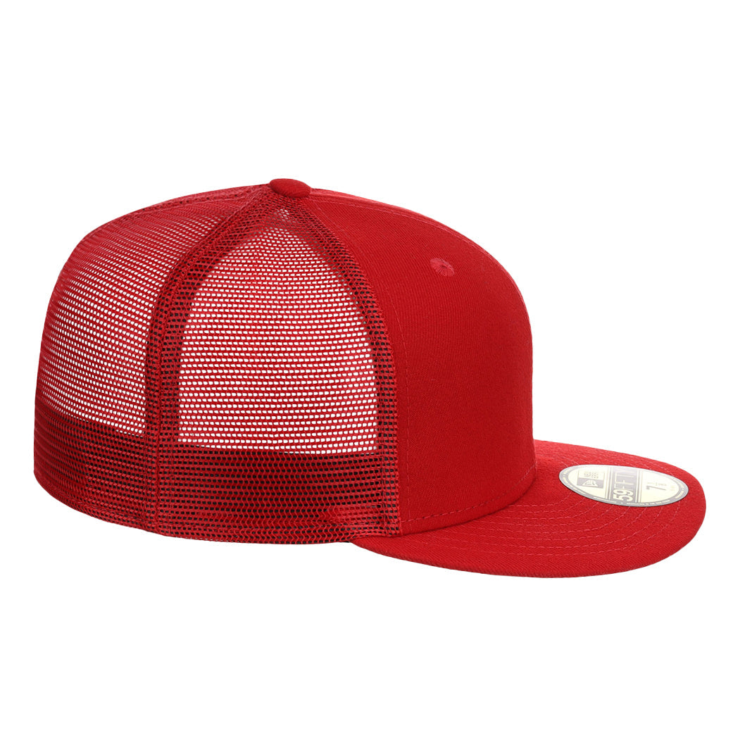 New Era Custom 59FIFTY Trucker - Red