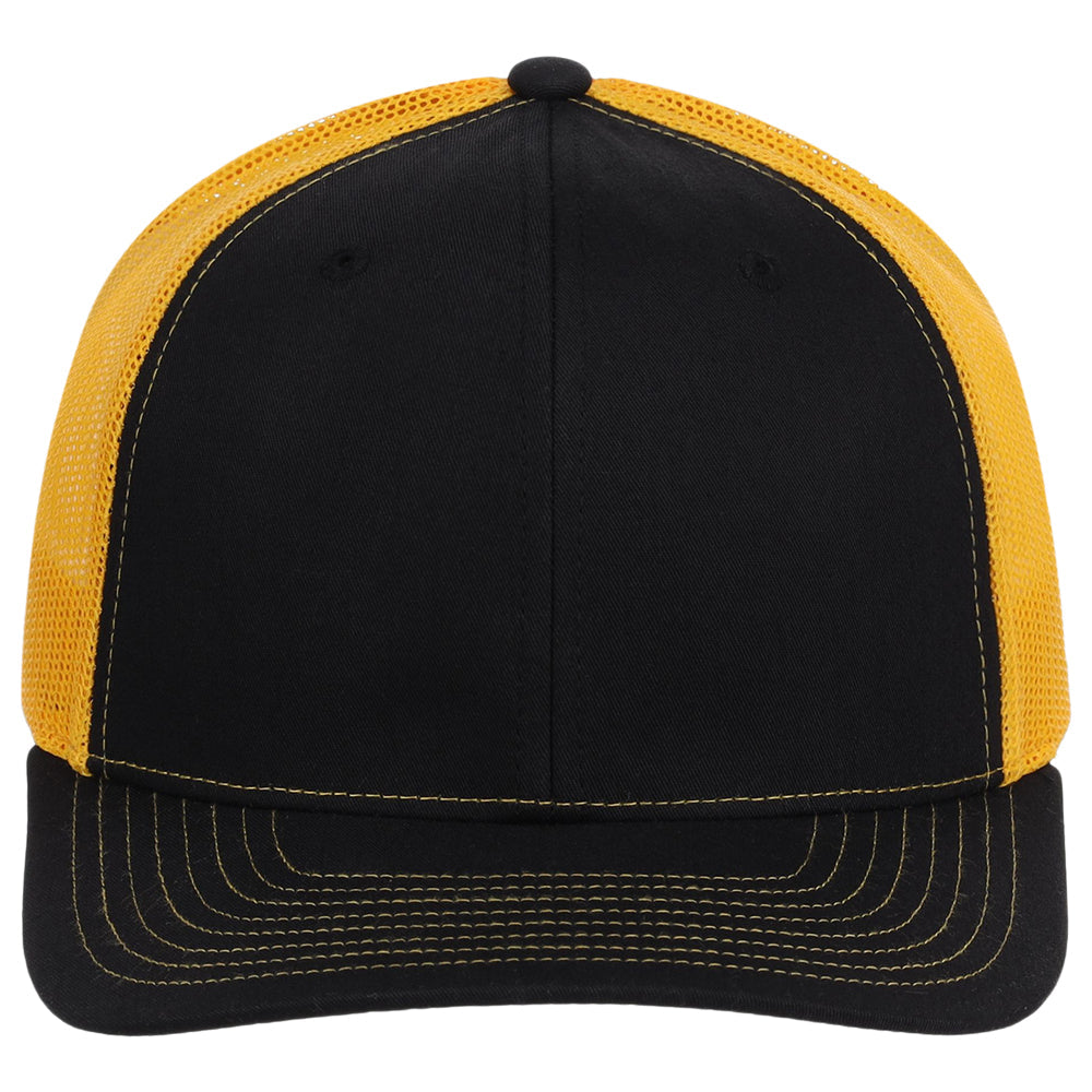 Richardson 112 Trucker - Black/Gold