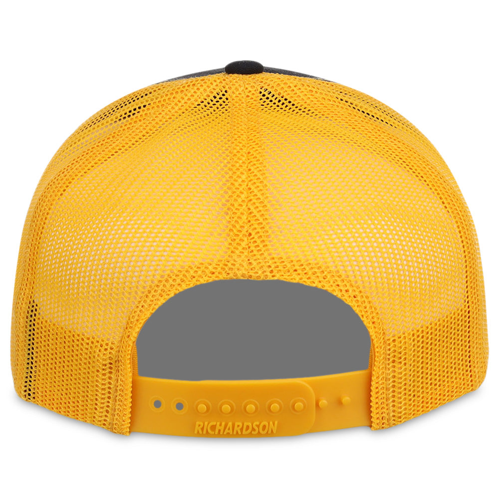 Richardson 112 Trucker - Black/Gold