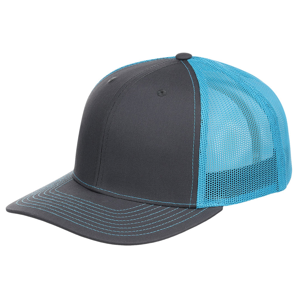 Richardson 112 Trucker - Charcoal/Blue
