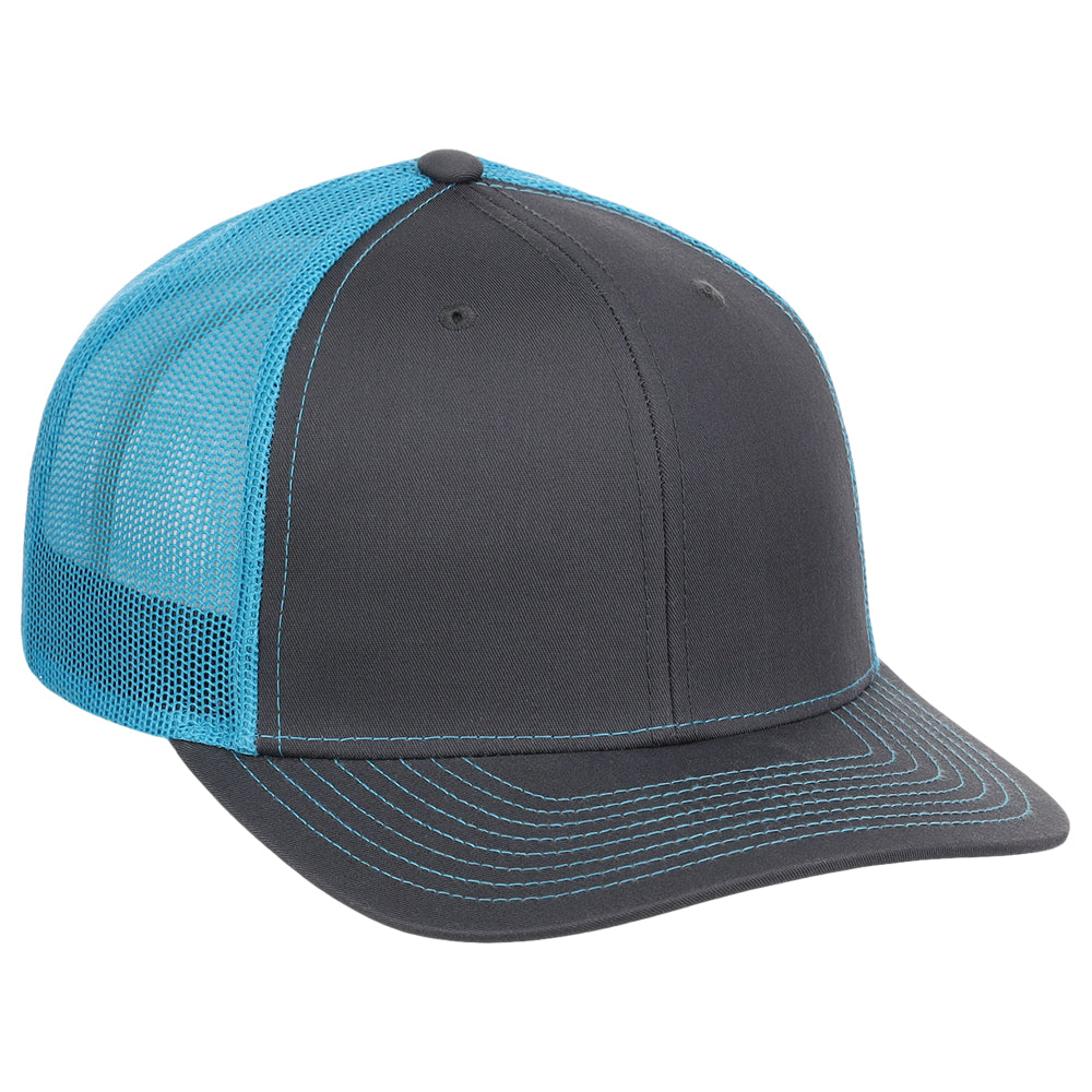 Richardson 112 Trucker - Charcoal/Blue