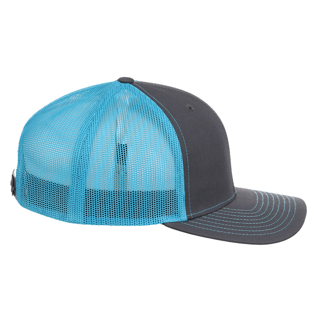 Richardson 112 Trucker - Charcoal/Blue