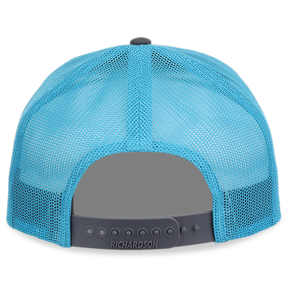 Richardson 112 Trucker - Charcoal/Blue