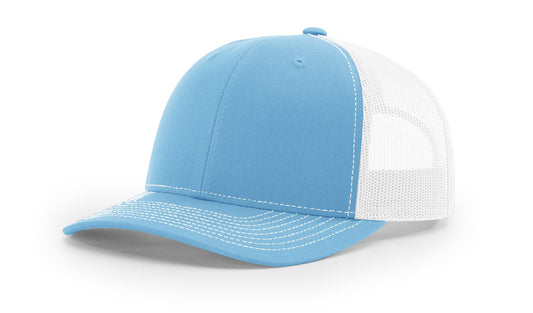 Richardson 112 Trucker - Light Blue/White