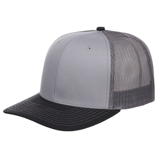 Richardson 112 Trucker - Grey/Charcoal/Black