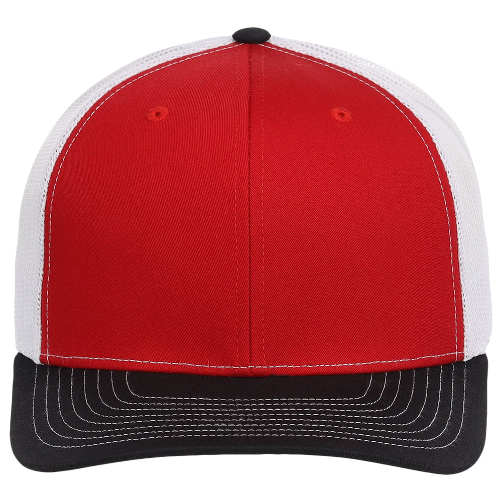 Richardson 112 Trucker - Red/White/Black