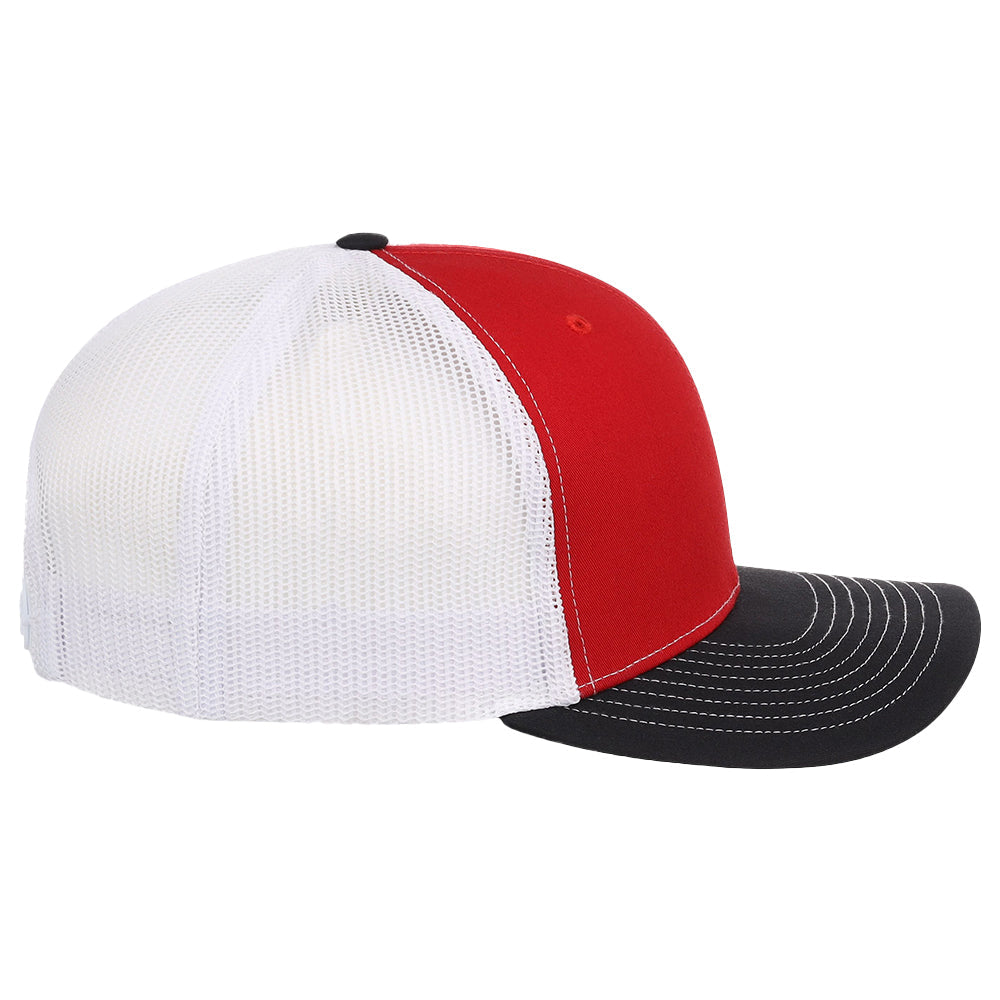 Richardson 112 Trucker - Red/White/Black
