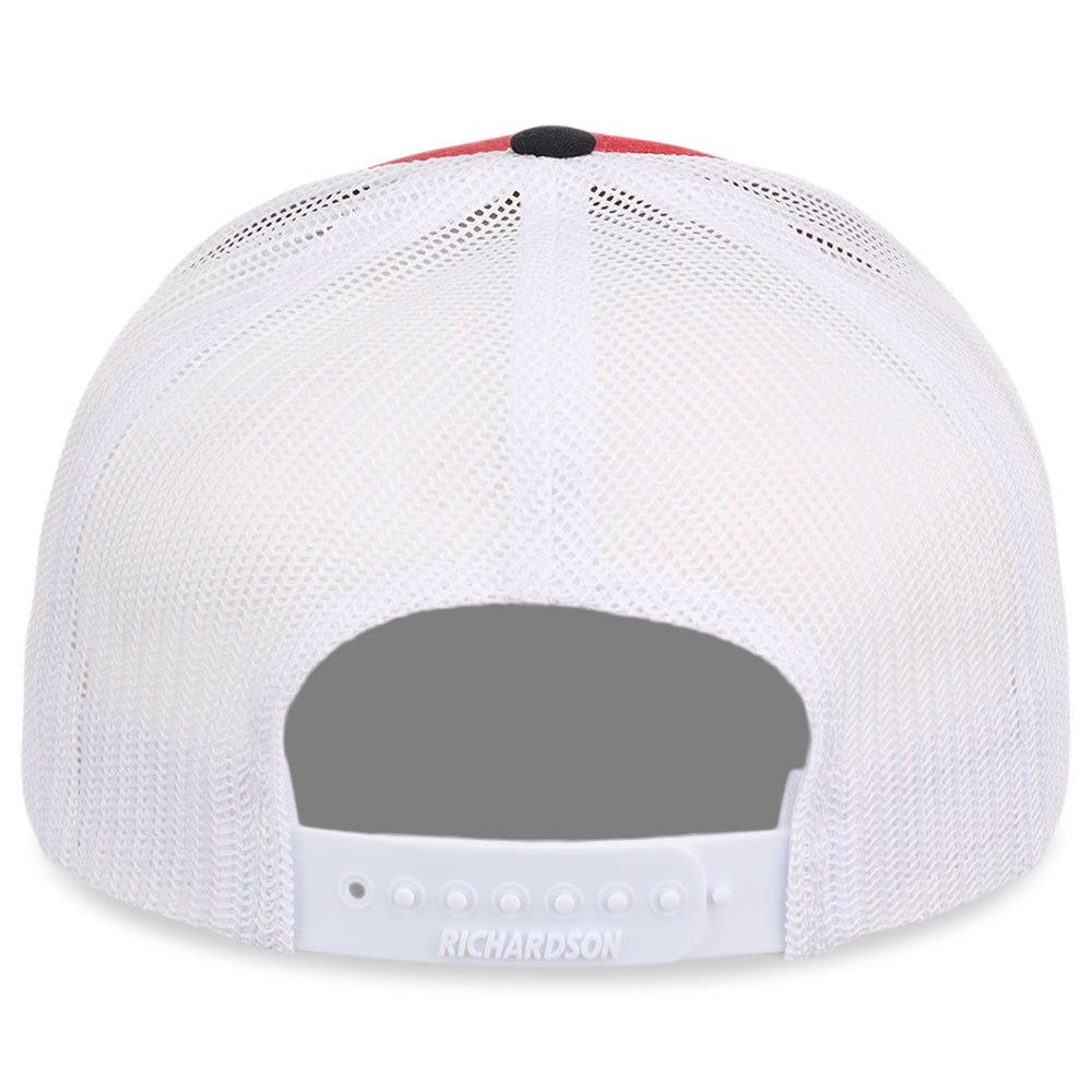 Richardson 112 Trucker - Red/White/Black