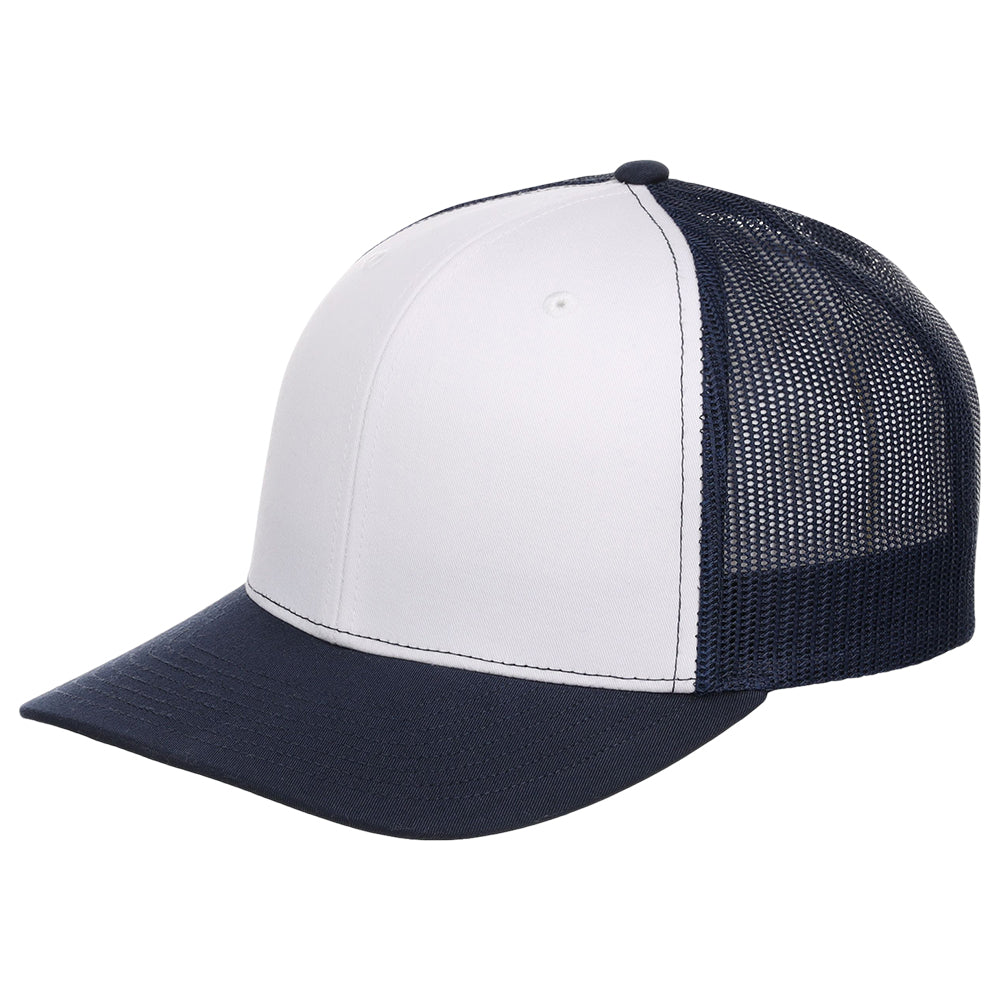 Richardson 112 Trucker - White/Navy