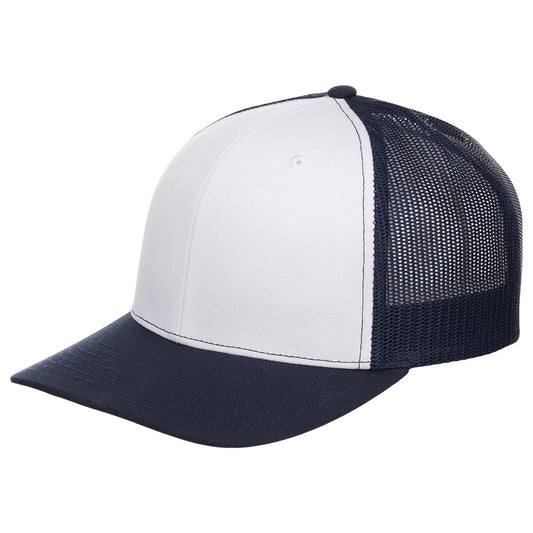 Richardson 112 Trucker - White/Navy