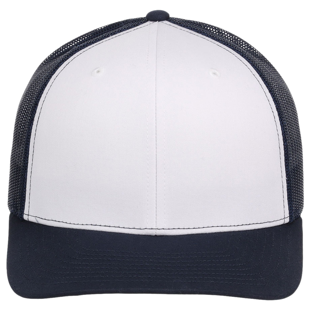Richardson 112 Trucker - White/Navy