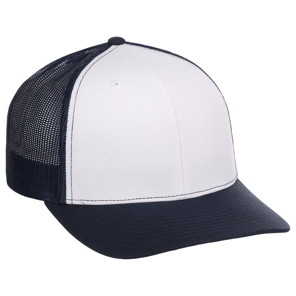 Richardson 112 Trucker - White/Navy