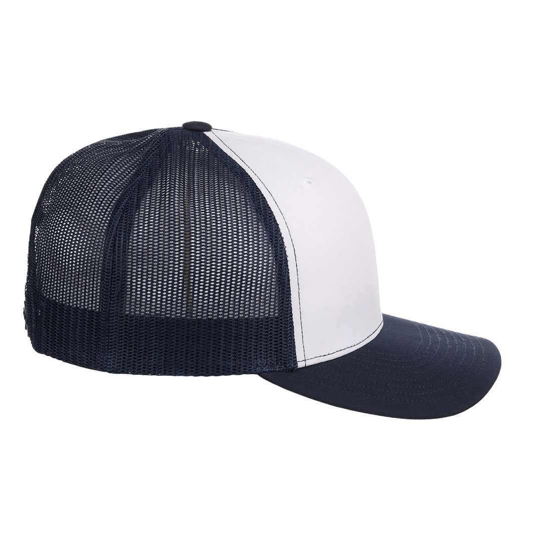 Richardson 112 Trucker - White/Navy