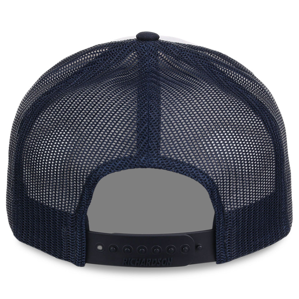 Richardson 112 Trucker - White/Navy