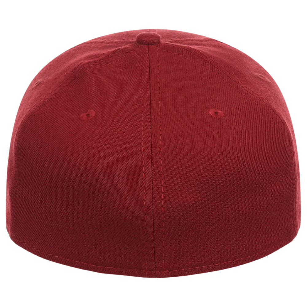 New Era Blank Poly 39THIRTY Cap - Cardinal Red