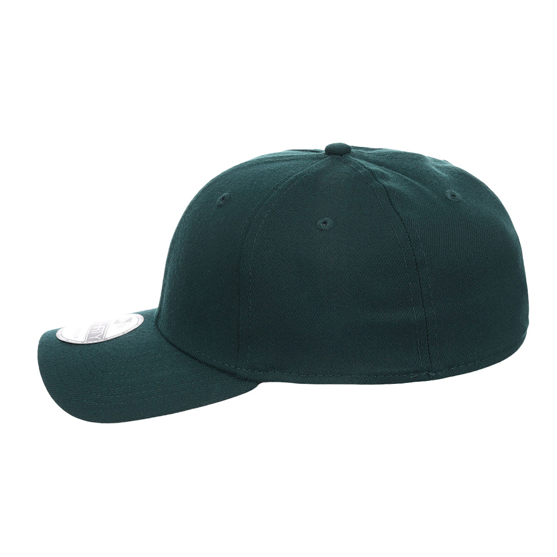 New Era Blank Poly 39THIRTY Cap - Dark Green