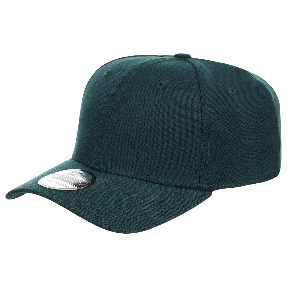 New Era Blank Poly 39THIRTY Cap - Dark Green